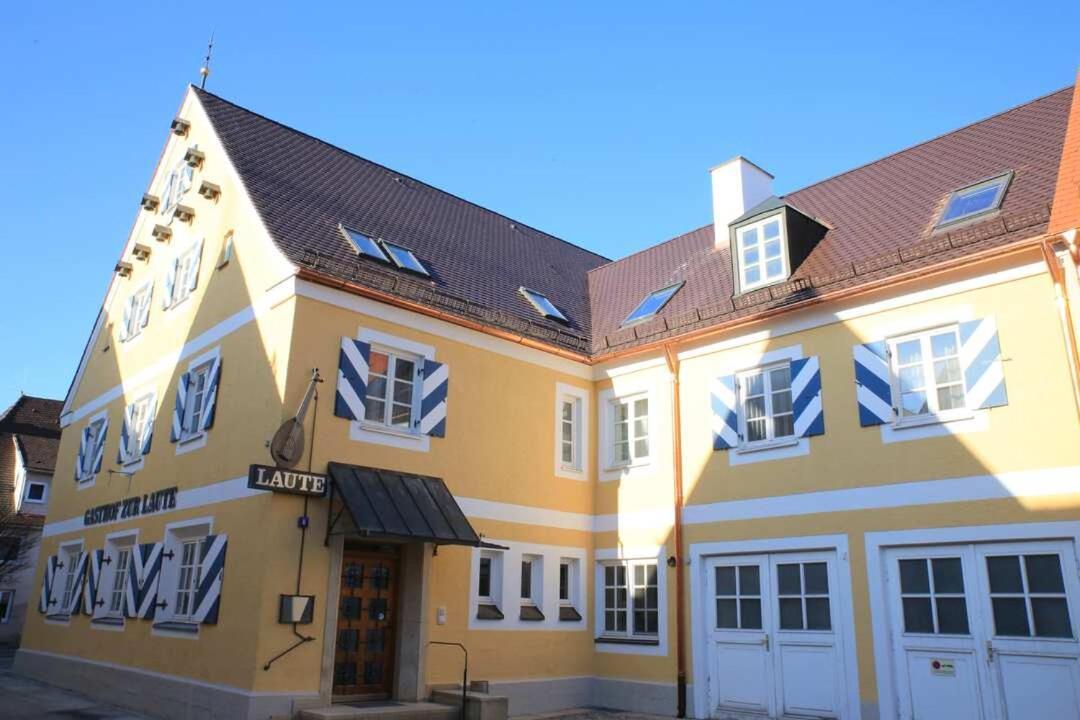 Hotel Und Gasthof Zur Laute Mindelheim Esterno foto